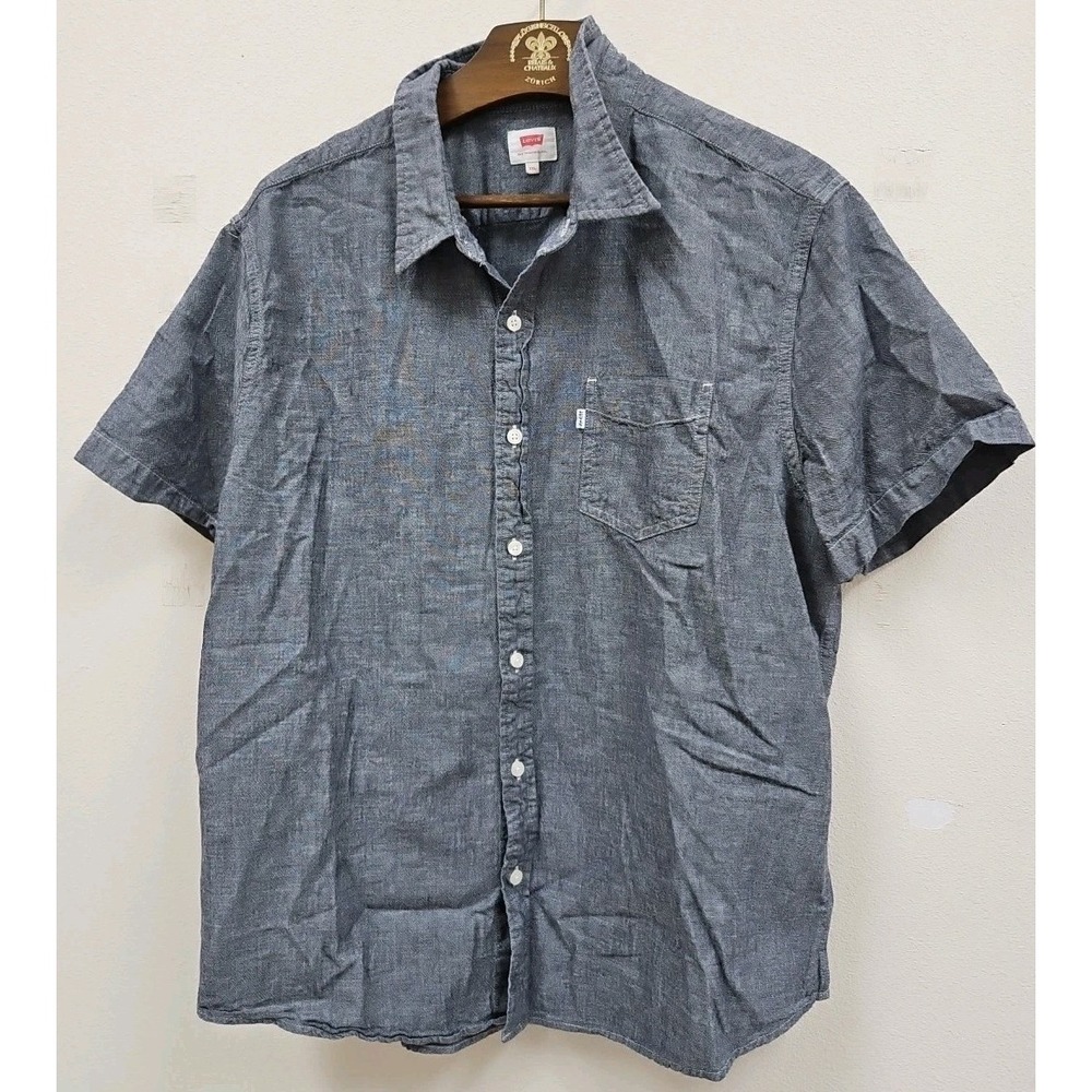 Levi's Mens  Short Sleeve Button Up Size XXL
